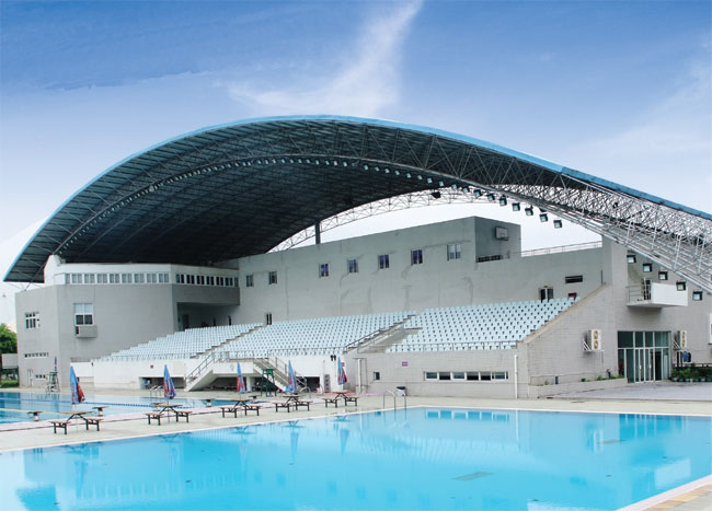 焦作游泳馆网架